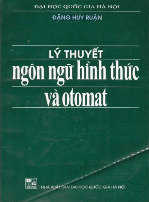 Lý Thuyết Ngôn Ngữ Hình Thức Và Otomat