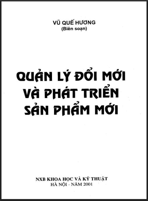 Quản lý đổi mới và phát triển sản phẩm mới – Phần 1