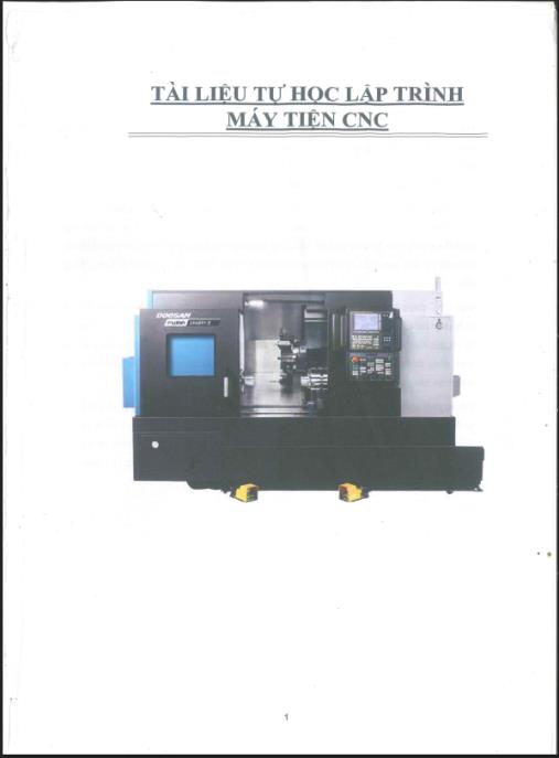 Tài liệu tự học Lập trình máy tiện CNC