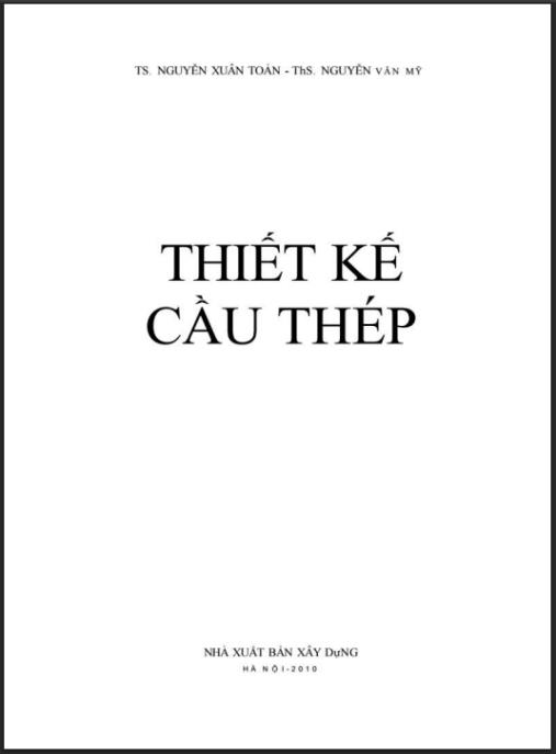 Thiết Kế Cầu Thép