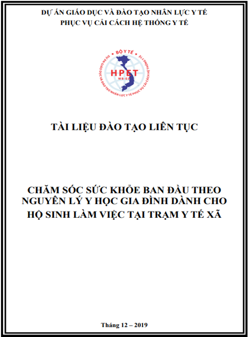 đào tạo liên tục: Chăm sóc sức khỏe ban đầu theo nguyên lý y học gia đình dành cho hộ sinh làm việc tại trạm y tế xã