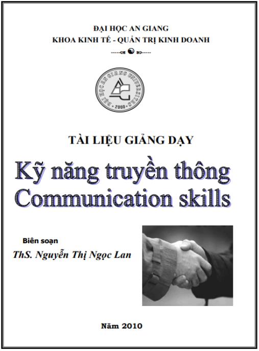 giảng dạy Kỹ năng truyền thông